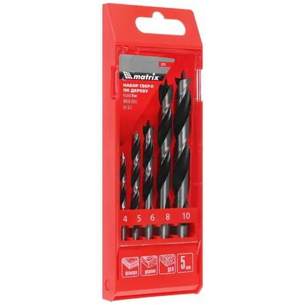 Набор сверл Matrix 70281 5 шт.